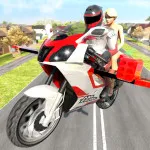 Play Flying Motorbike Driving Simulator