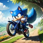 Play Sonic Motorcycle